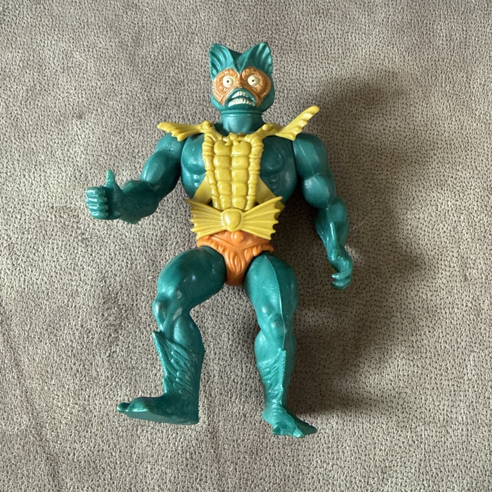 Merman Figure 1981 Masters Of The Universe He-Man Mattel Vintage Figure
